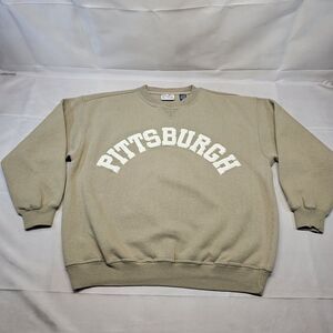 crable sportswear‎ Pittsburgh sweatshirt Men XL Earth tone boxy fit